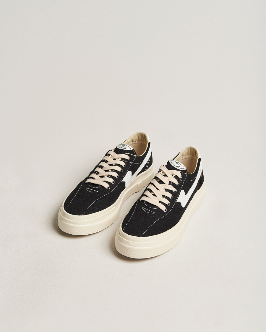 Herre | Stepney Workers Club | Stepney Workers Club | Dellow S-Strike Canvas Sneaker Black/White