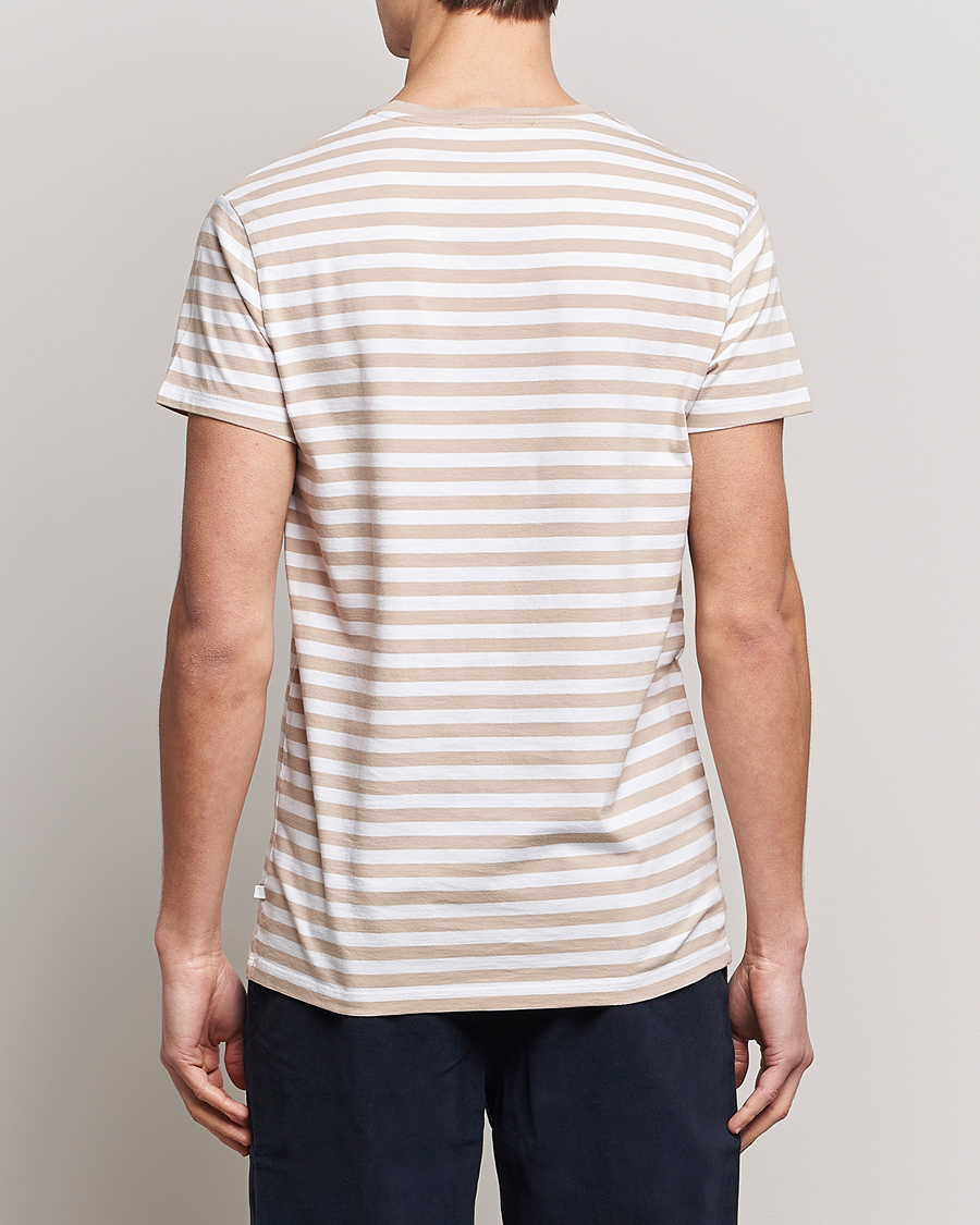 Herre | T-Shirts | Samsøe Samsøe | Samsøe & Samsøe Patrick Crew Neck Tee White Pure Cashmere