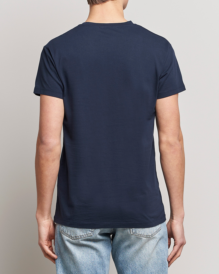 Herre | T-Shirts | Samsøe Samsøe | Kronos Crew Neck Tee Total Eclipse