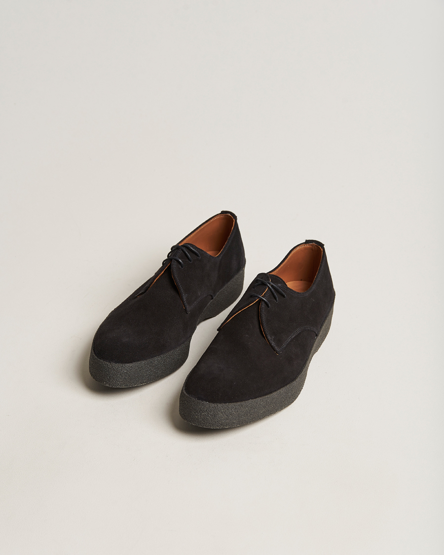 Herre | Afdelinger | Sanders | Gibson Lo Top Derby Black Suede