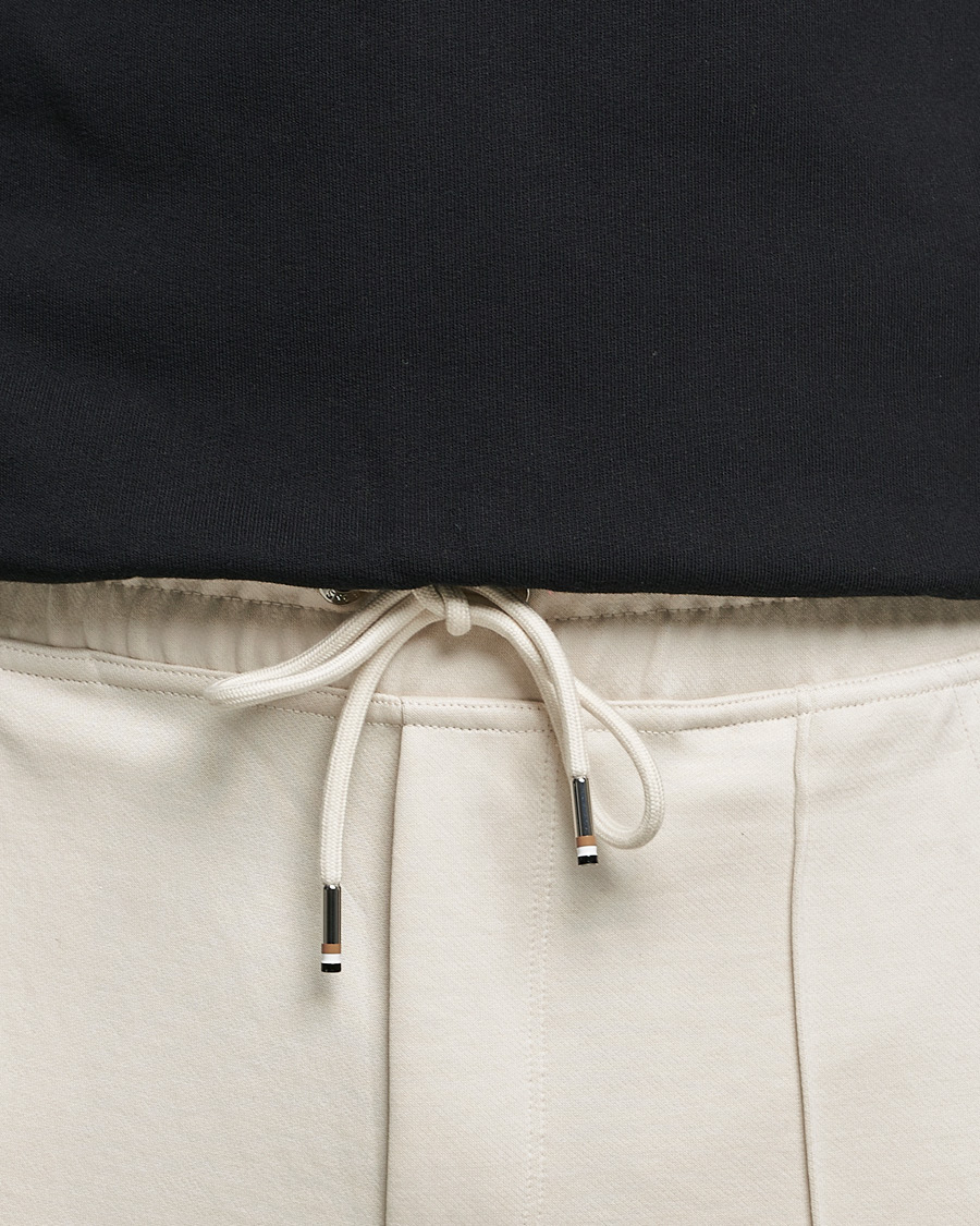 Herre | Bukser | BOSS BLACK | BOSS Tailored Schiller Jersey Trousers Open White