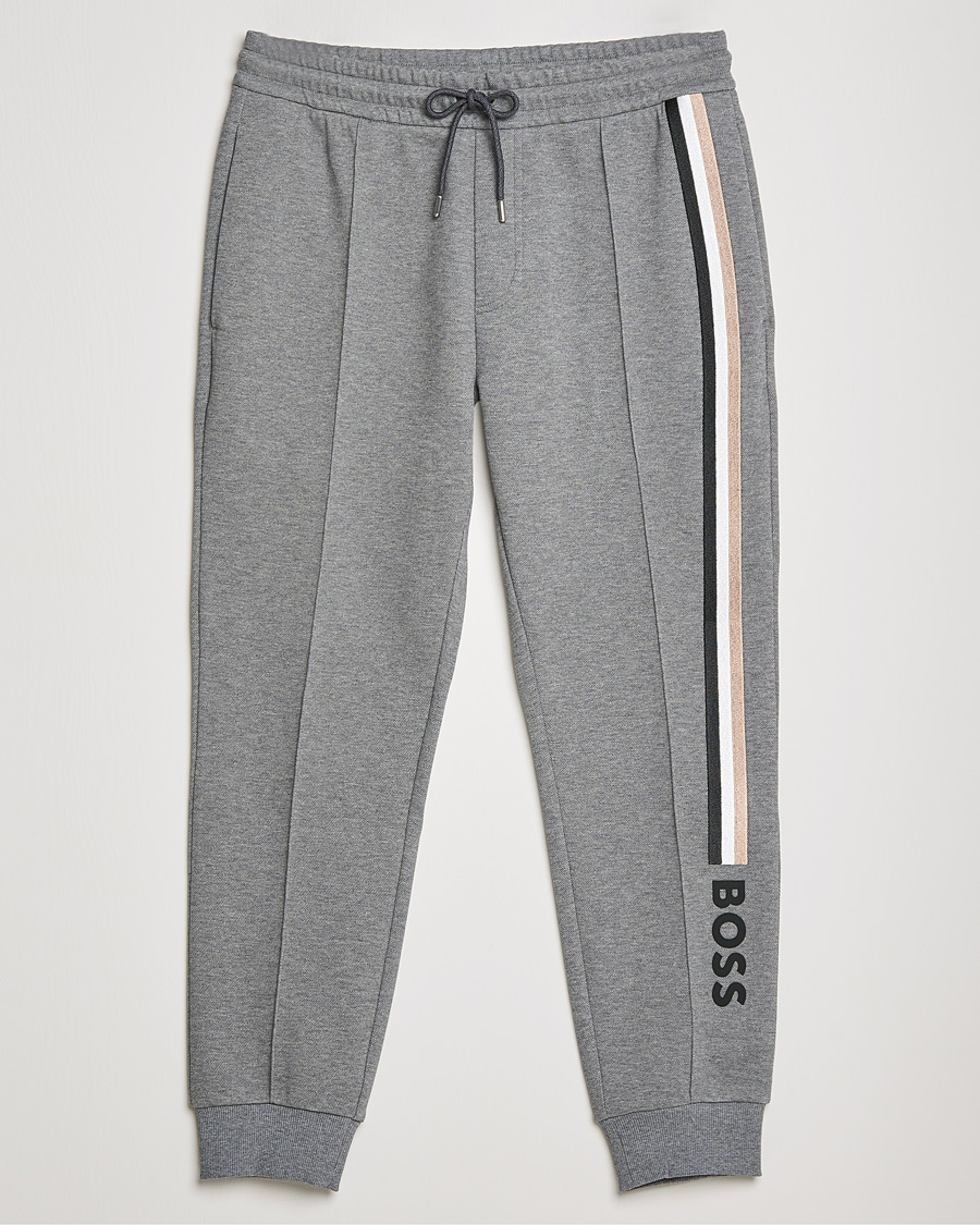 Herre | Bukser | BOSS BLACK | BOSS Lamont Jersey Pants Medium Grey