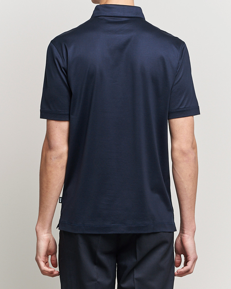 Herre | Polotrøjer | BOSS BLACK | Press Polo Dark Blue