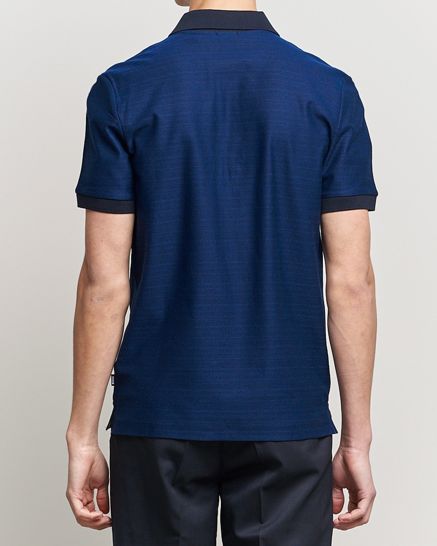 Herre | Polotrøjer | BOSS BLACK | Polston Half-Zip Polo Dark Blue
