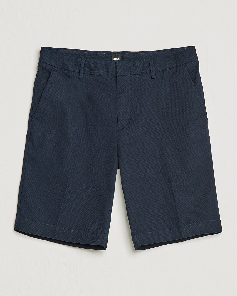 Herre | Shorts | BOSS BLACK | BOSS Slice Chino Shorts Dark Blue