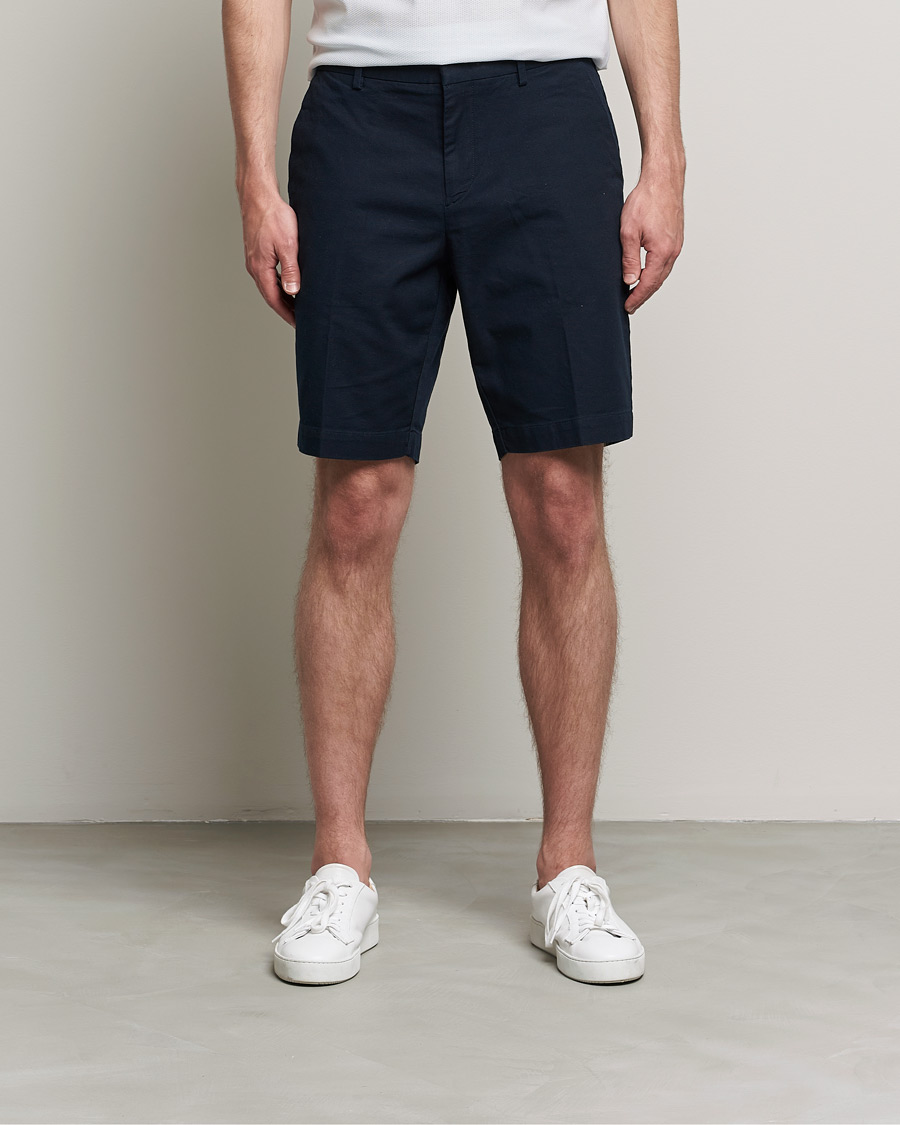 Herre | Shorts | BOSS BLACK | BOSS Slice Chino Shorts Dark Blue