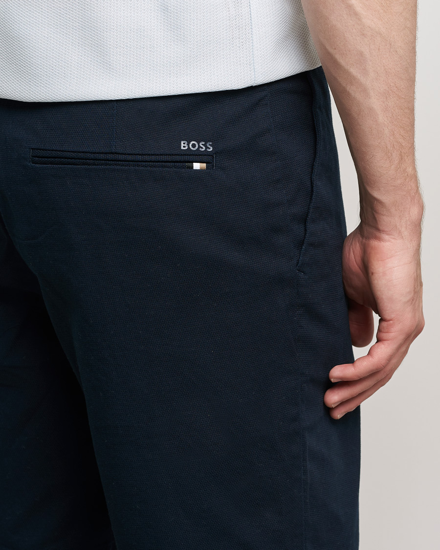 Herre | Shorts | BOSS BLACK | BOSS Slice Chino Shorts Dark Blue