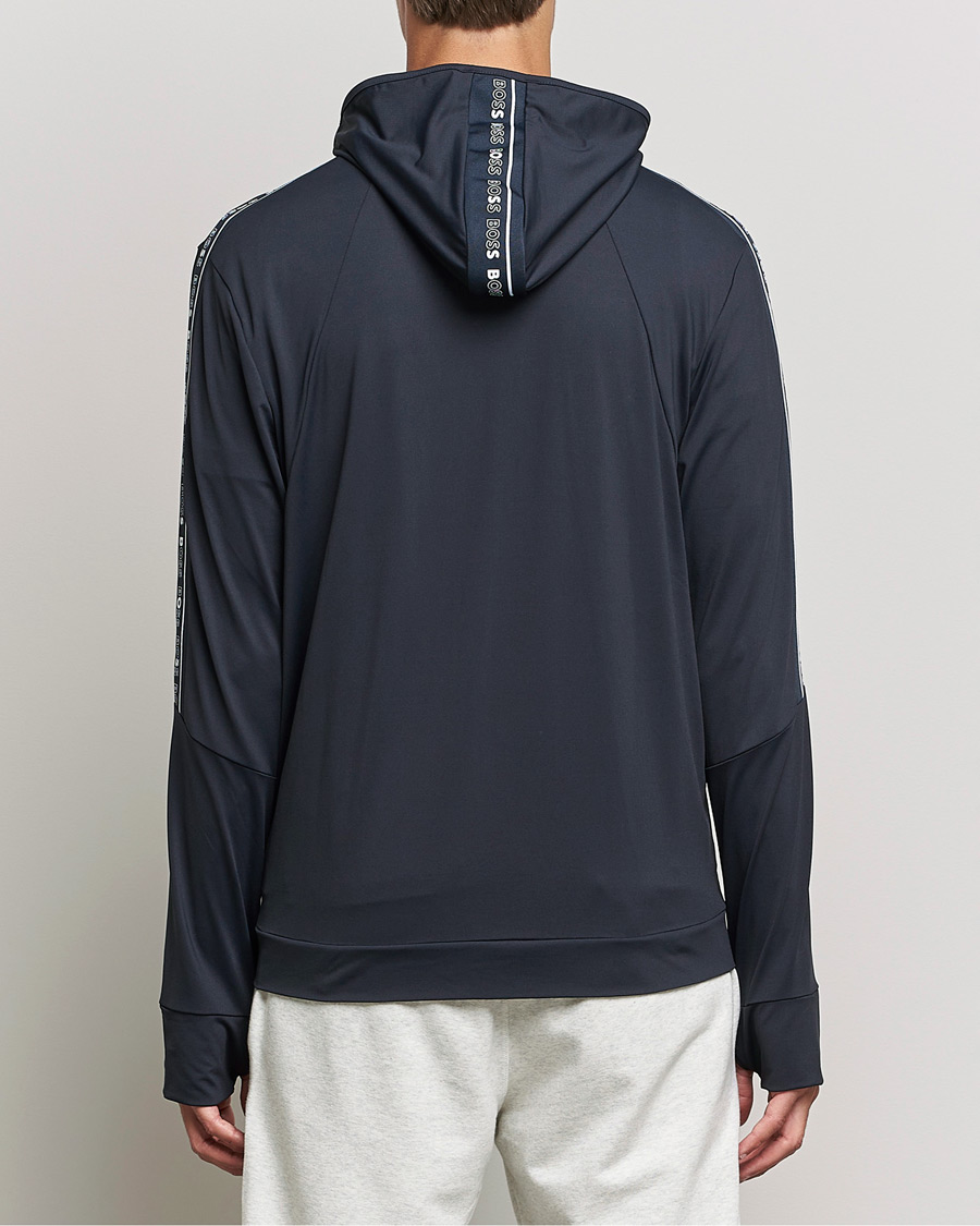 Herre | Trøjer | BOSS GREEN | Sicon Gym Full Zip Hoodie Dark Blue