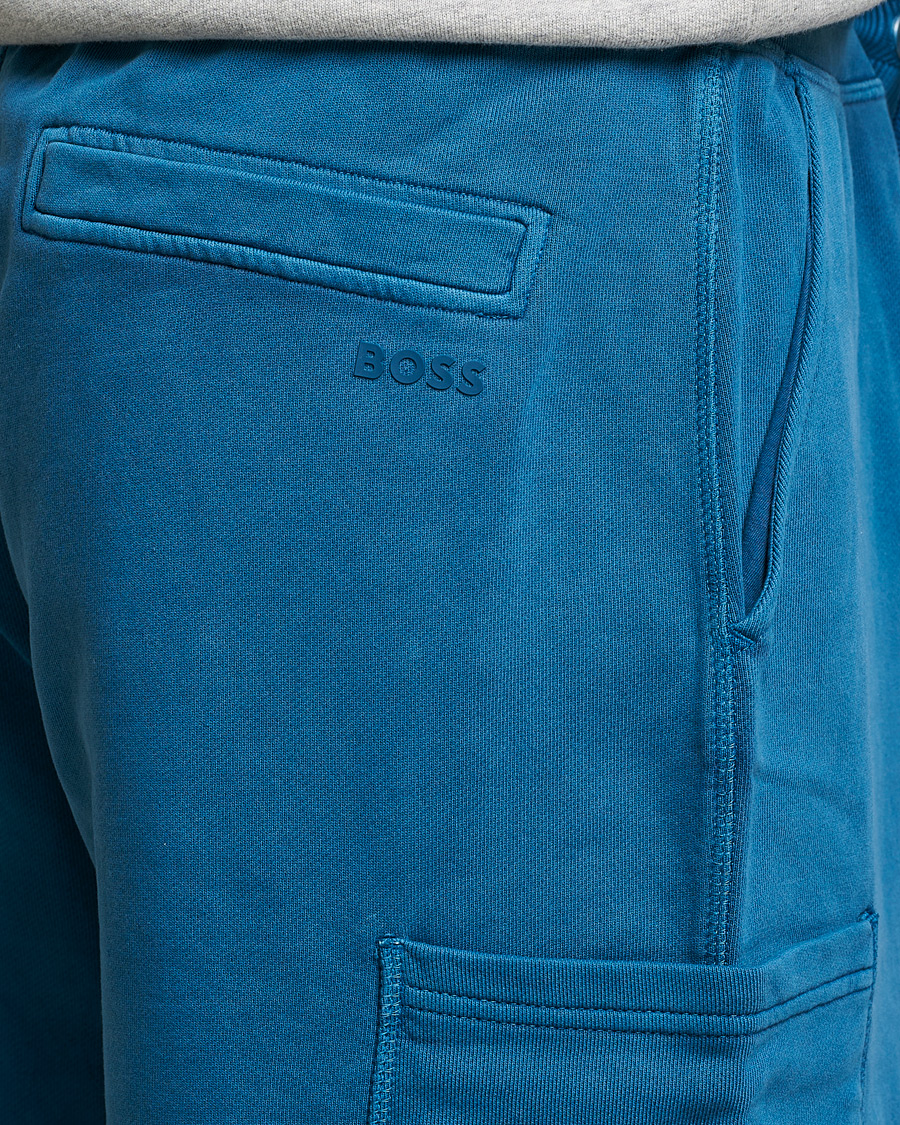 Herre | Shorts | BOSS ORANGE | BOSS Casual Sefade Sweatshorts Medium Blue