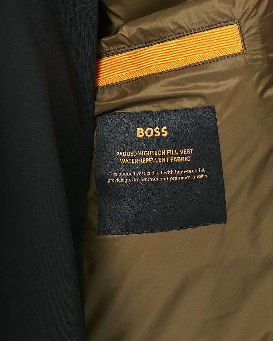 Herre | Jakker | BOSS ORANGE | Odeno Down Vest Dark Green