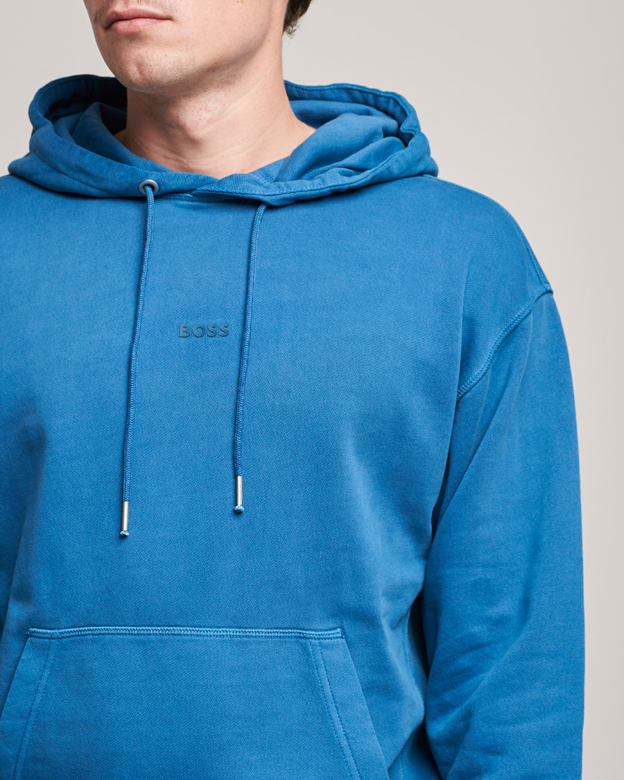 Herre | Trøjer | BOSS ORANGE | BOSS Casual Wefadehoody Hoodie Medium Blue
