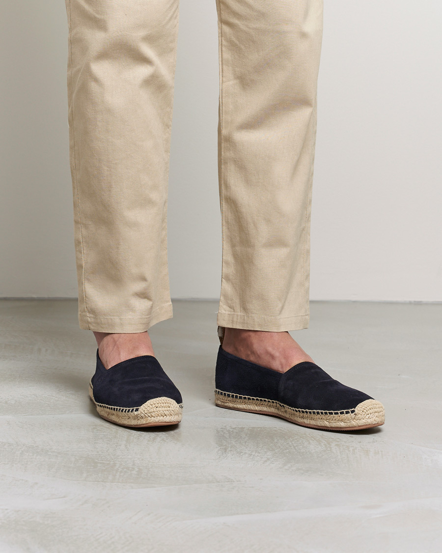 Herre | BOSS Madeira Espandrilles Dark Blue | BOSS BLACK | BOSS Madeira Espandrilles Dark Blue