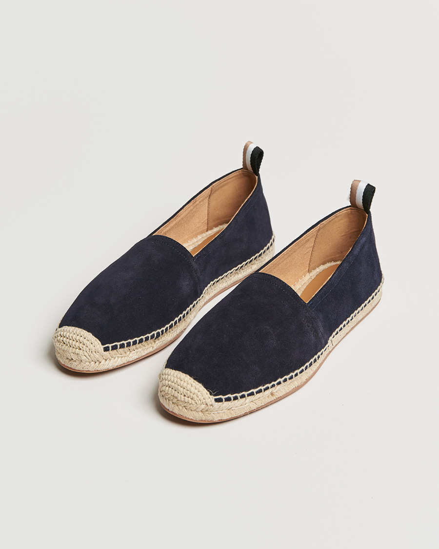 Herre | BOSS Madeira Espandrilles Dark Blue | BOSS BLACK | BOSS Madeira Espandrilles Dark Blue