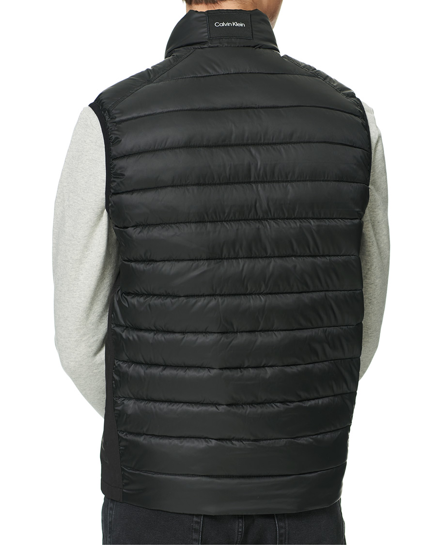 Herre | Jakker | Calvin Klein | Recycled Side Logo Down Vest Black