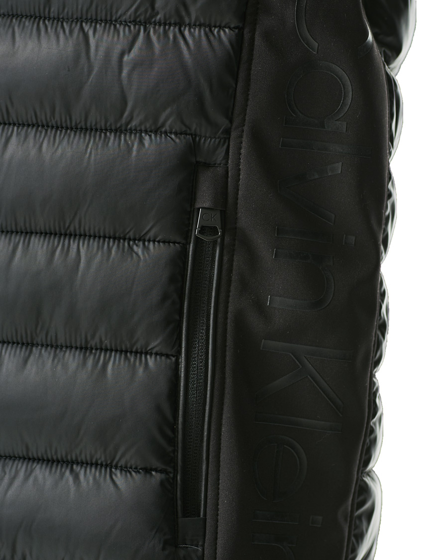 Herre | Jakker | Calvin Klein | Recycled Side Logo Down Vest Black