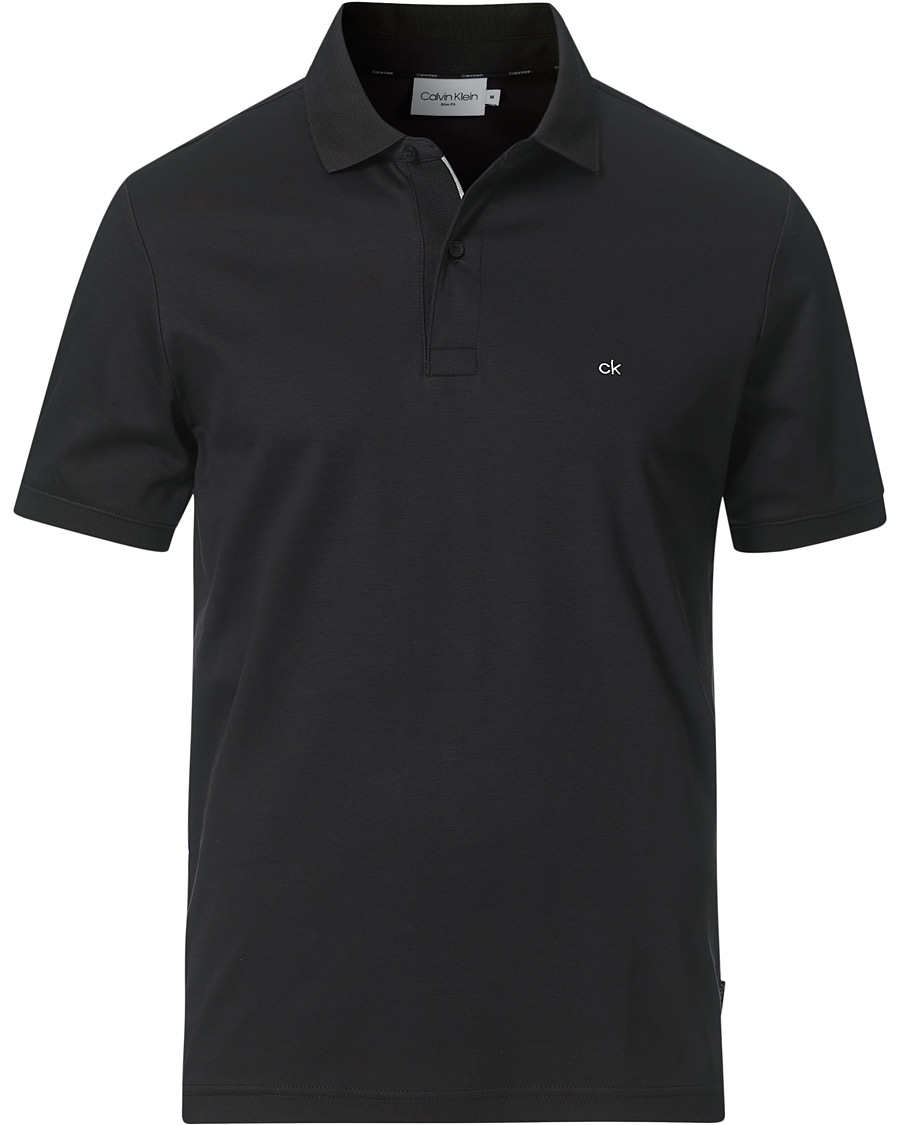 Herre | Polotrøjer | Calvin Klein | Liquid Touch Slim Fit Polo Black