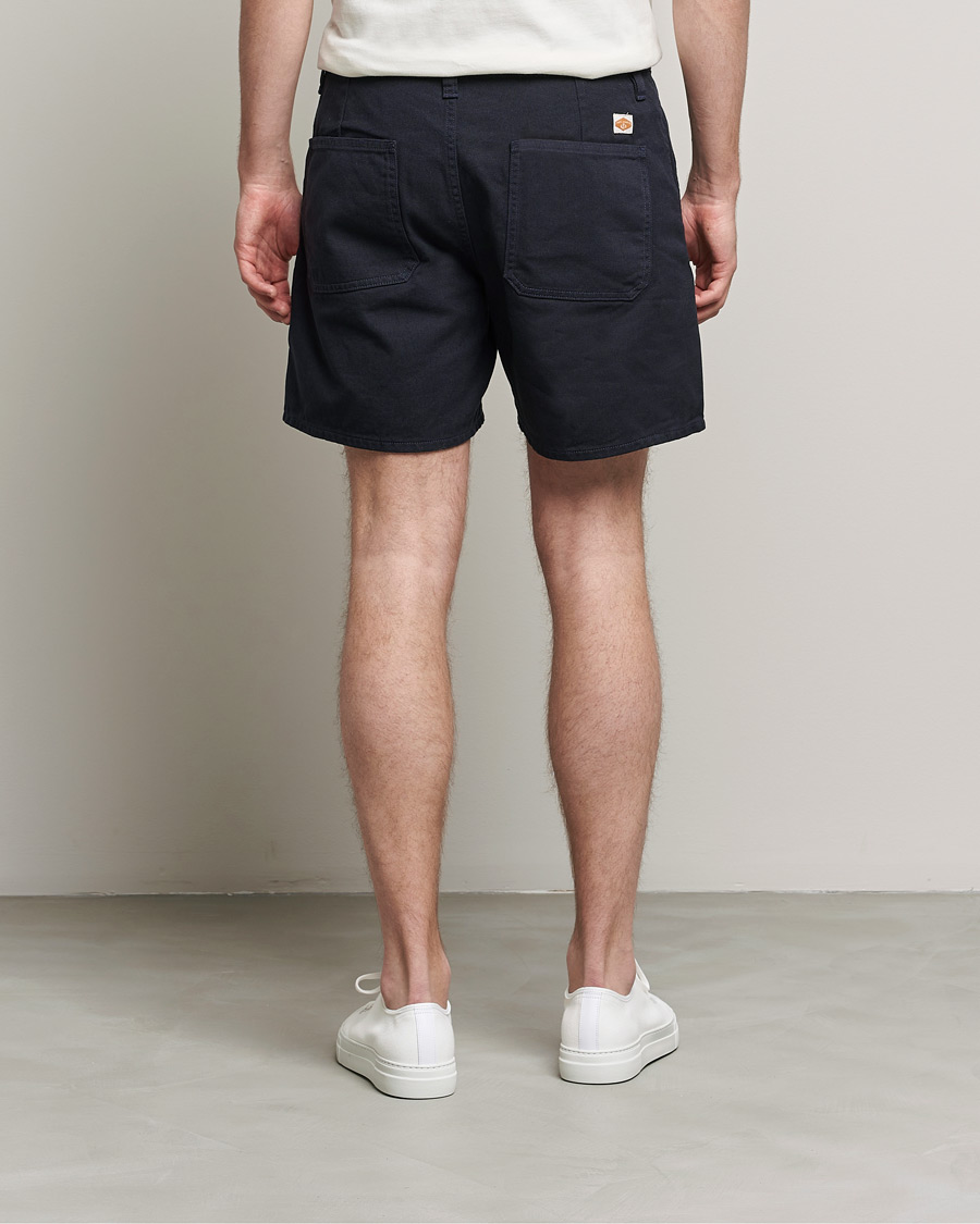 Herre | Shorts | Nudie Jeans | Luke Worker Shorts Navy