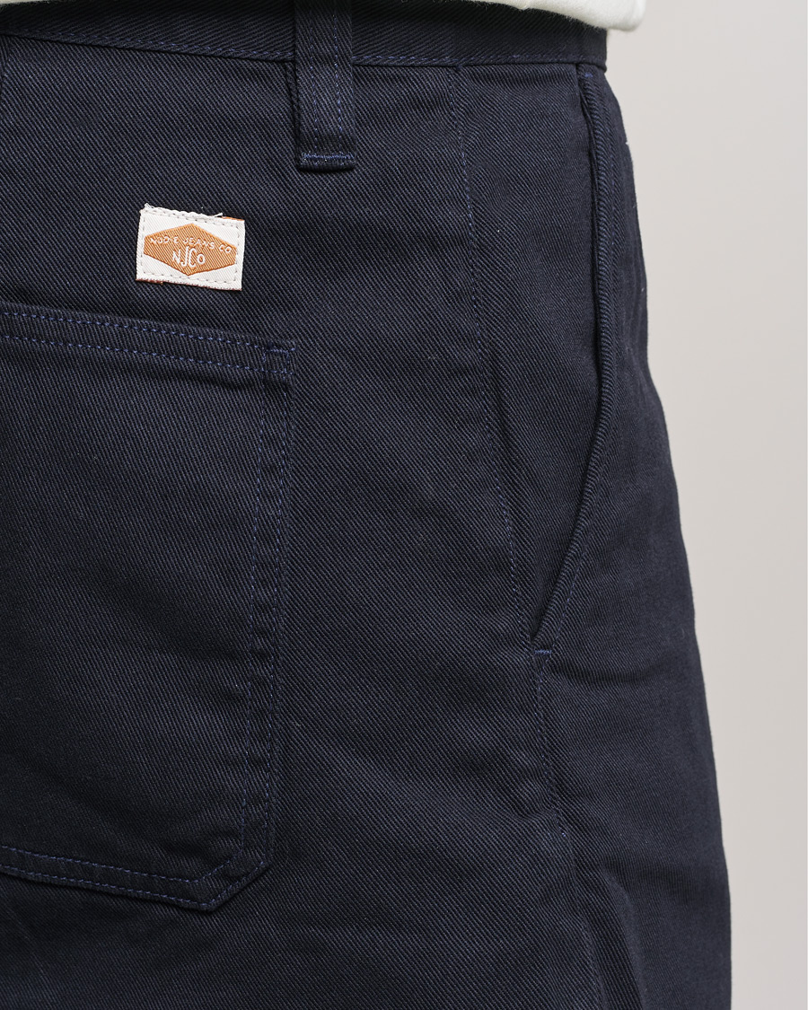 Herre | Shorts | Nudie Jeans | Luke Worker Shorts Navy