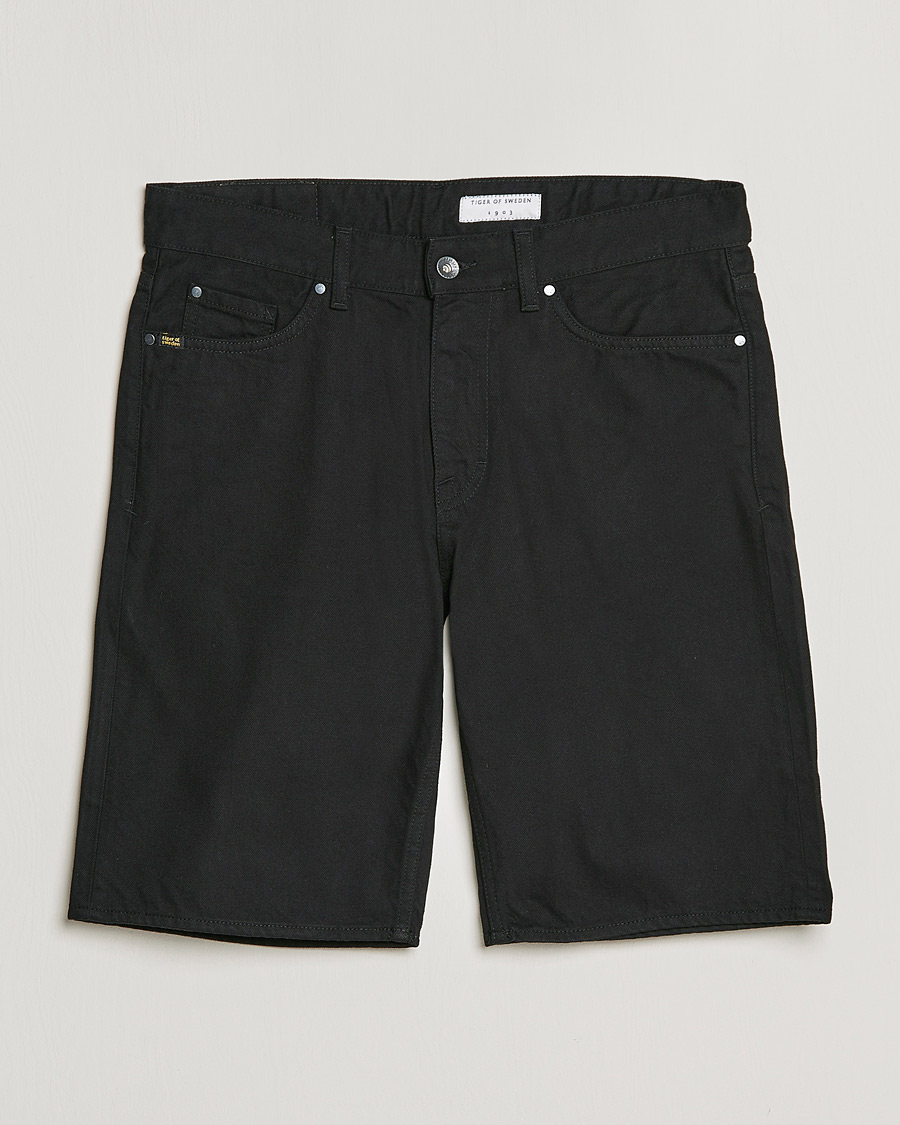 Herre | Shorts | Tiger of Sweden | Kylian Jeans Shorts Black