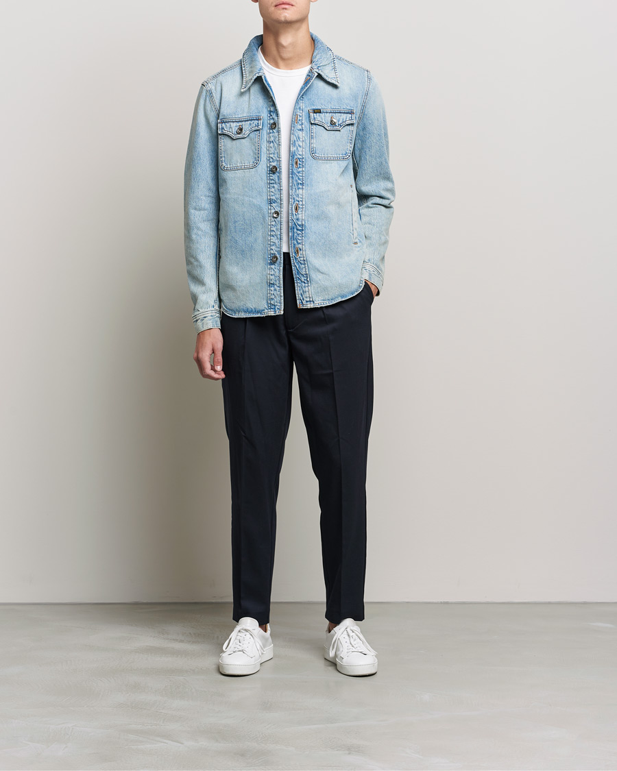 Herre | Udsalg tøj | Tiger of Sweden | Get Jeans Jacket Light Blue