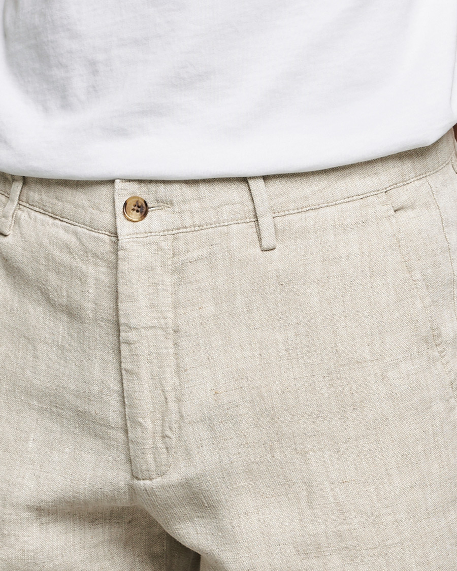 Herre | Bukser | NN07 | Karl Linen Trousers Oat