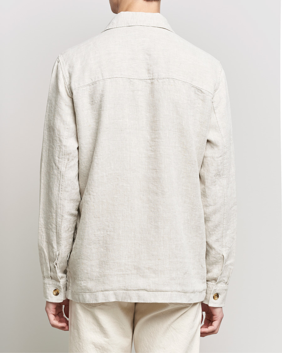 Herre | Skjorter | NN07 | Wilas Linen Overshirt Oat