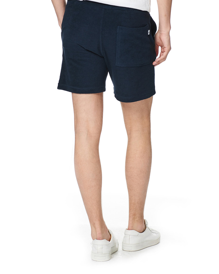 Herre | Shorts | NN07 | Cameron Terry Shorts Navy
