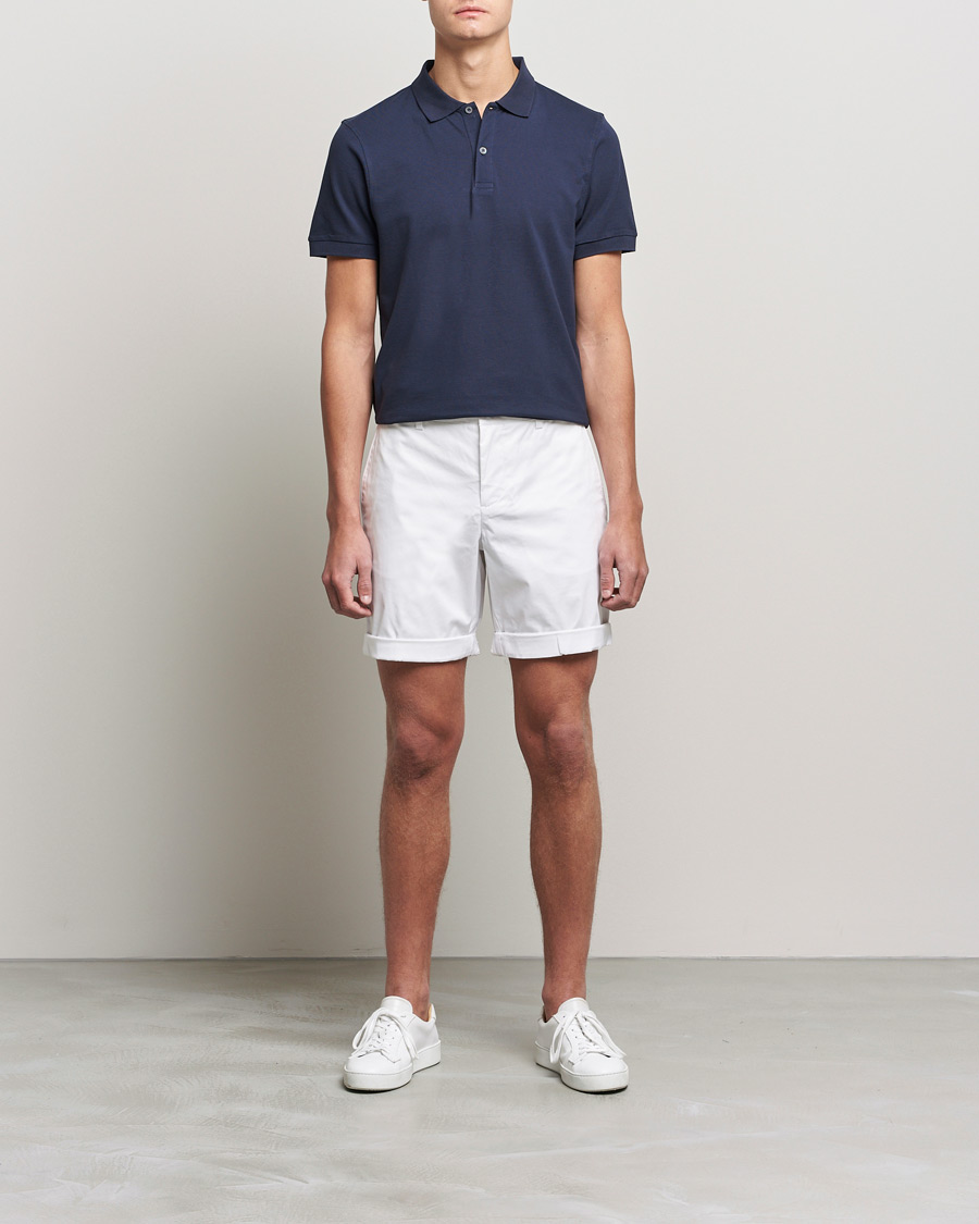Herre | Chino shorts | J.Lindeberg | Nathan Super Satin Shorts White