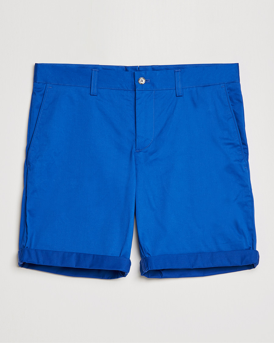 Herre | Shorts | J.Lindeberg | Nathan Super Satin Shorts Royal Blue