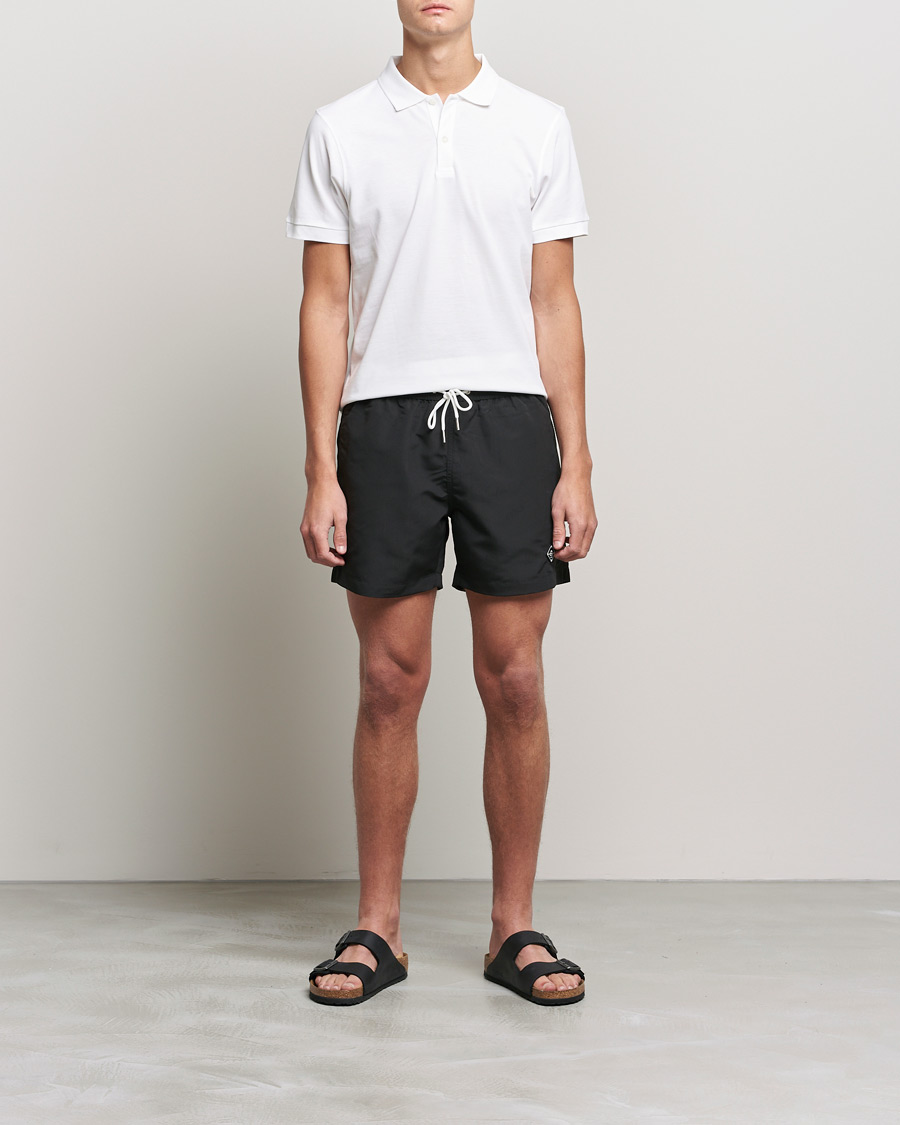 Herre | Badebukser | J.Lindeberg | Banks Solid Swimshorts Black