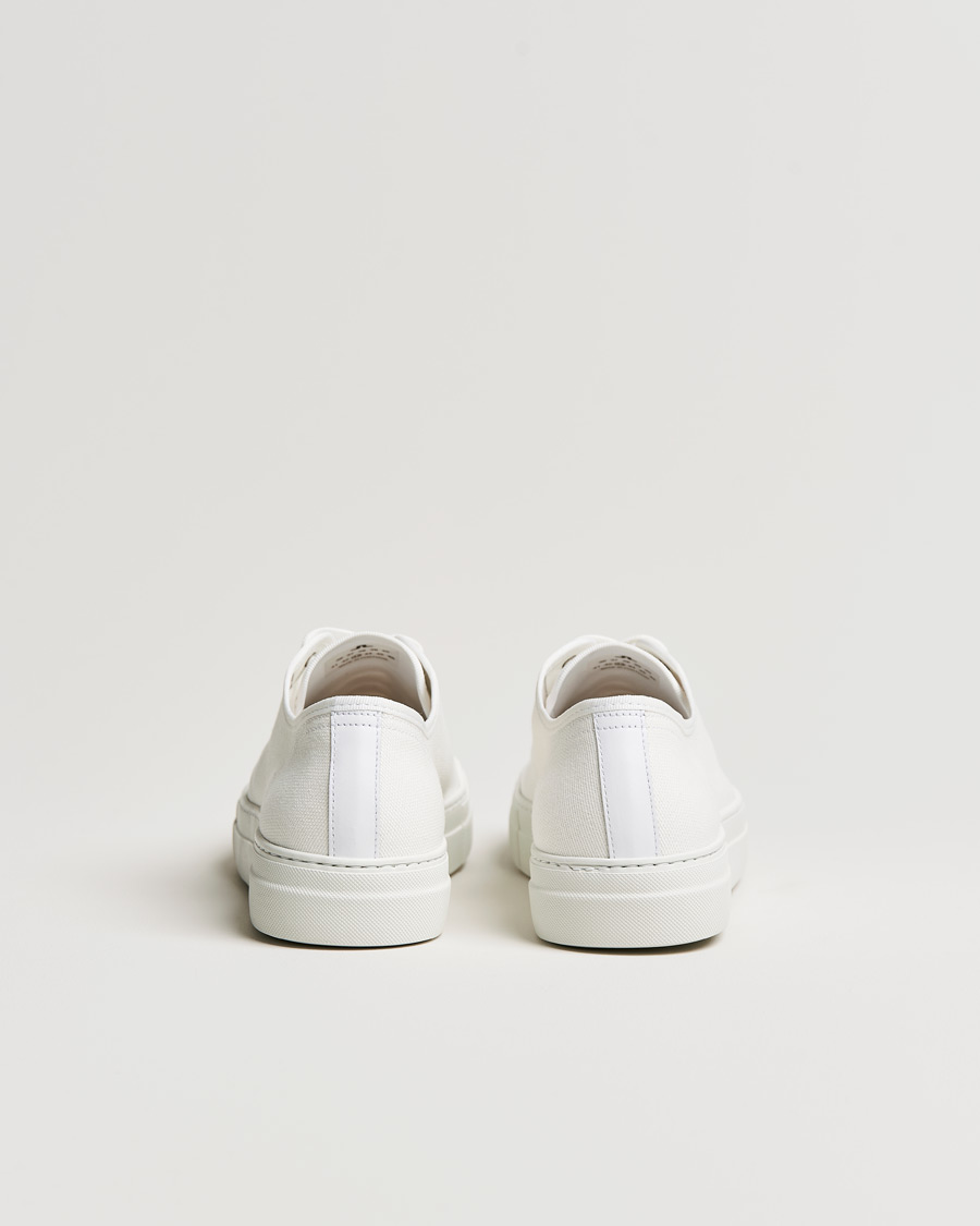 Herre | J.Lindeberg Art Signature Canvas Sneaker White | J.Lindeberg | Art Signature Canvas Sneaker White
