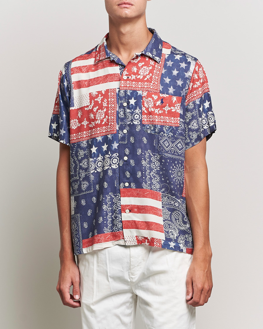 Herre | Skjorter | Polo Ralph Lauren | Printed Short Sleeve Resort Collar Shirt Multi