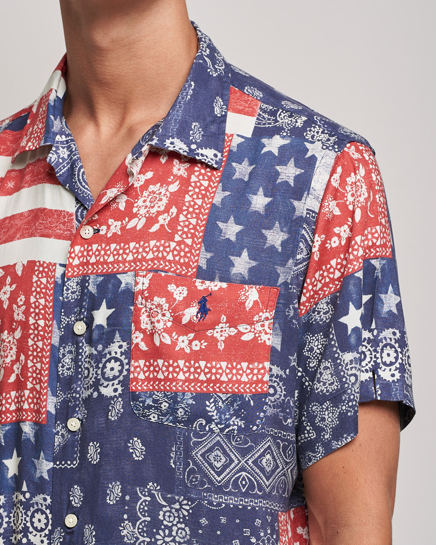 Herre | Skjorter | Polo Ralph Lauren | Printed Short Sleeve Resort Collar Shirt Multi