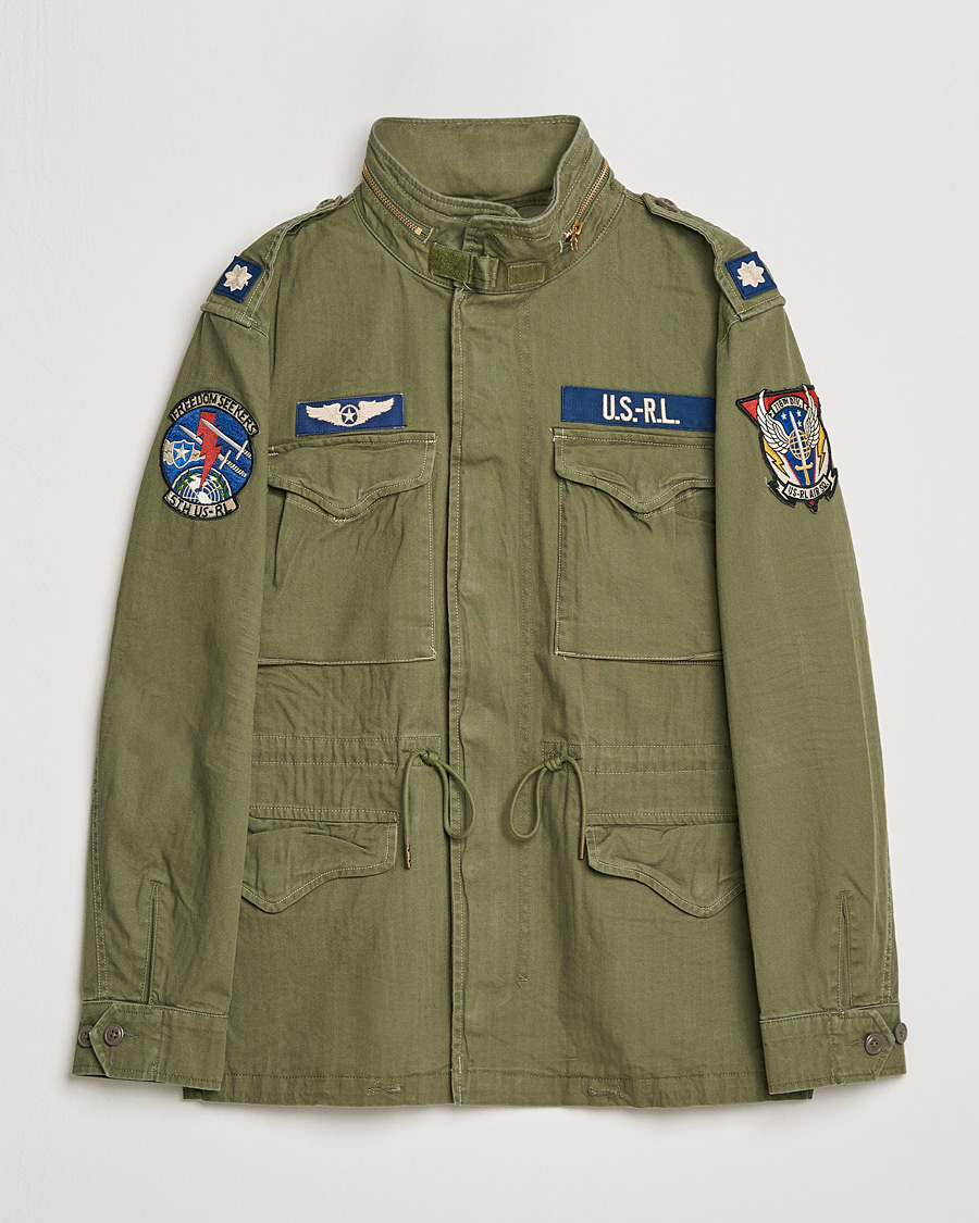 Herre | Field jackets | Polo Ralph Lauren | M65 Patch Field Jacket Olive