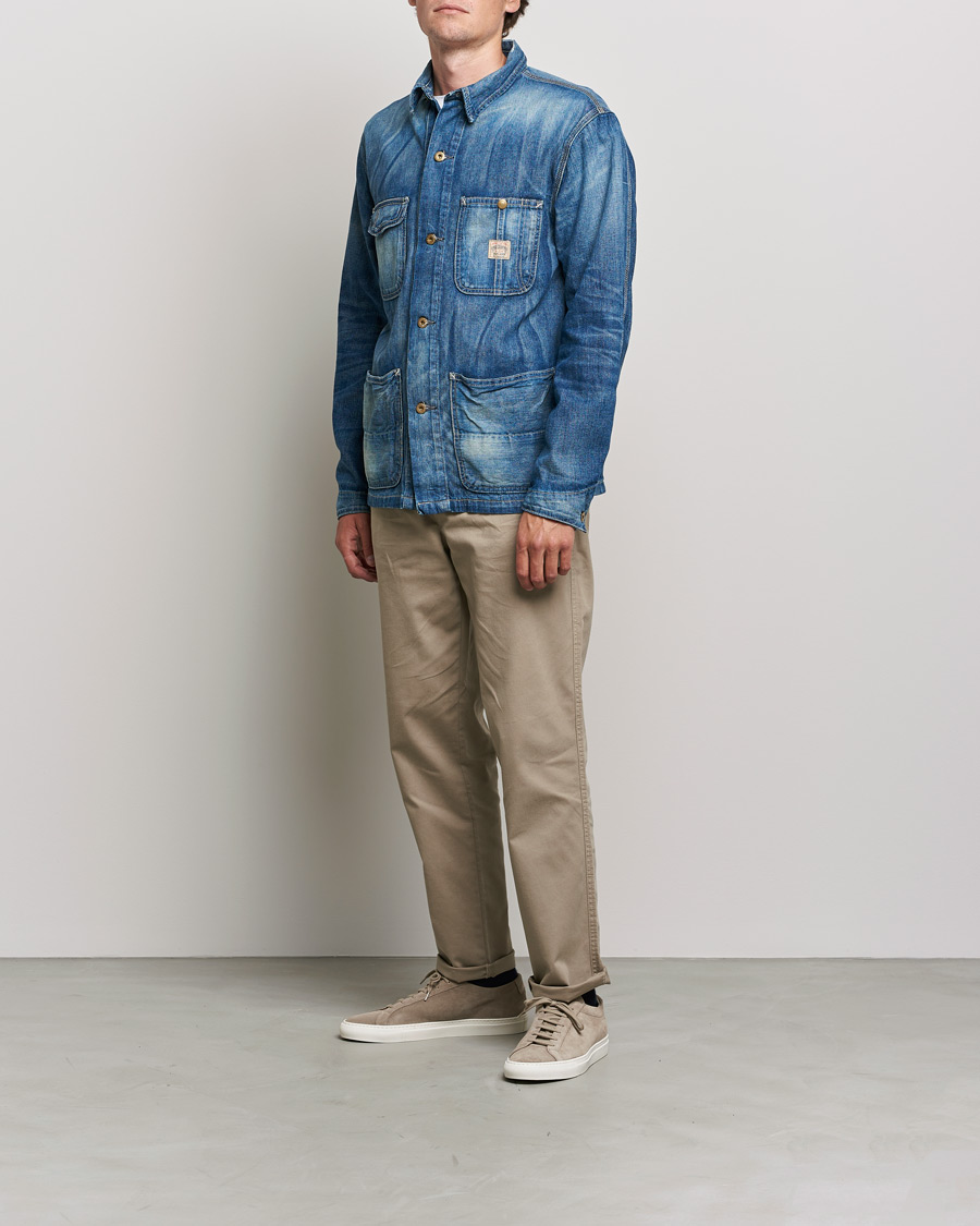 Herre | Denimjakker | Polo Ralph Lauren | Unlined Denim Shirt Jacket Blue