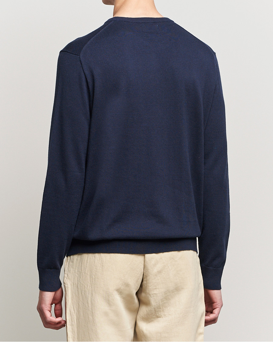 Herre | Trøjer | Polo Ralph Lauren | Cotton/Cashmere Crew Neck Pullover Hunter Navy