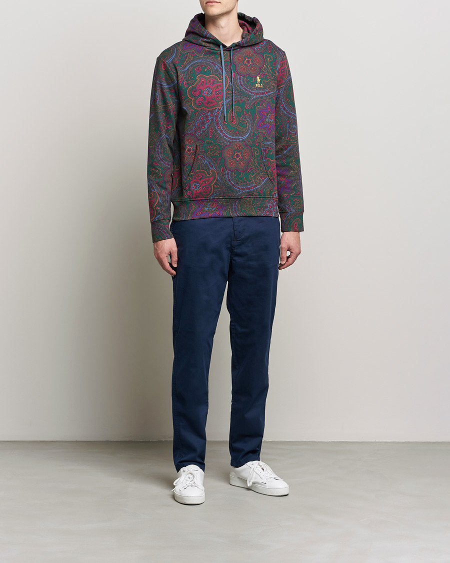 Herre | Trøjer | Polo Ralph Lauren | Double Knit Paisley Hoodie Multi