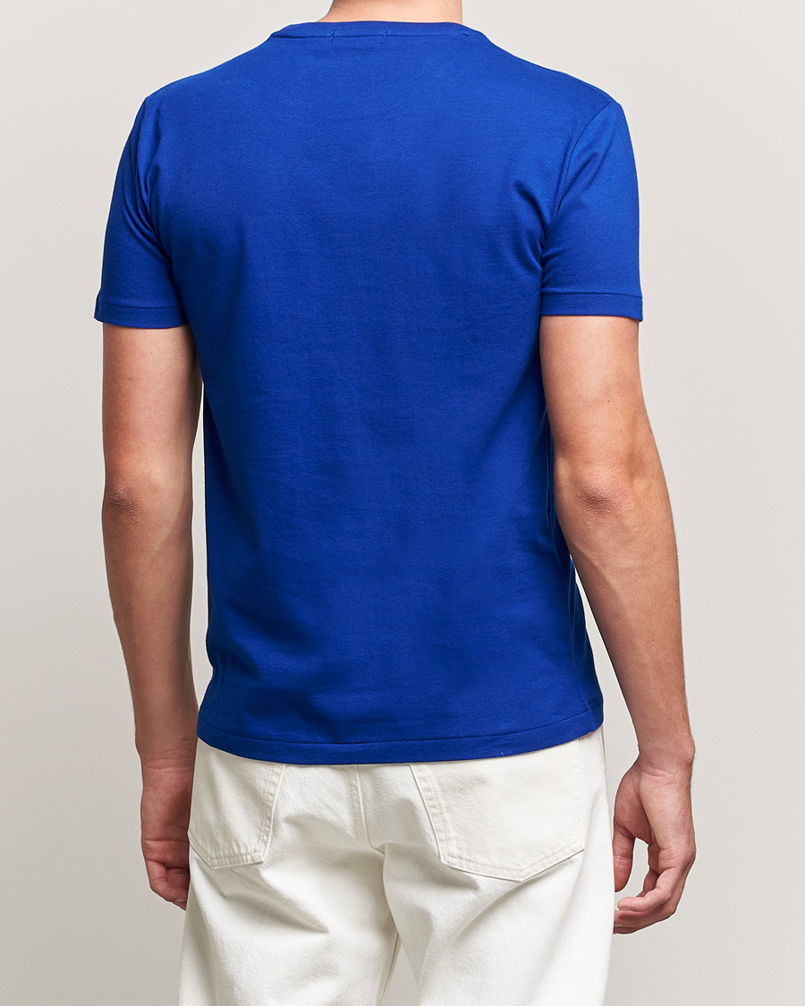 Herre | T-Shirts | Polo Ralph Lauren | Printed Active Bear Crew Neck Tee Heritage Royal