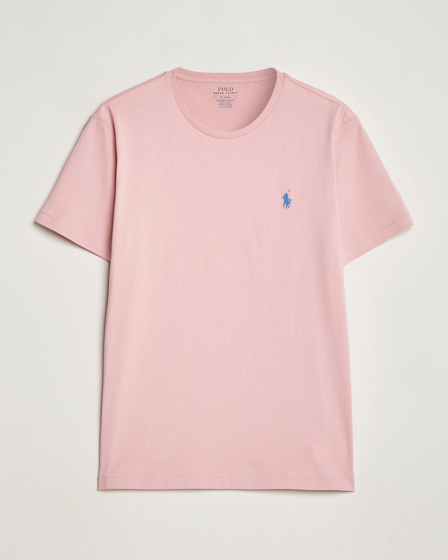 Herre | T-Shirts | Polo Ralph Lauren | Crew Neck Tee Adirondack Rose