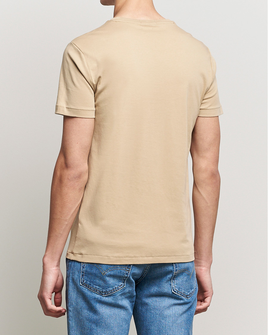 Herre | T-Shirts | Polo Ralph Lauren | Luxury Pima Cotton Crew Neck Tee Vintage Khaki