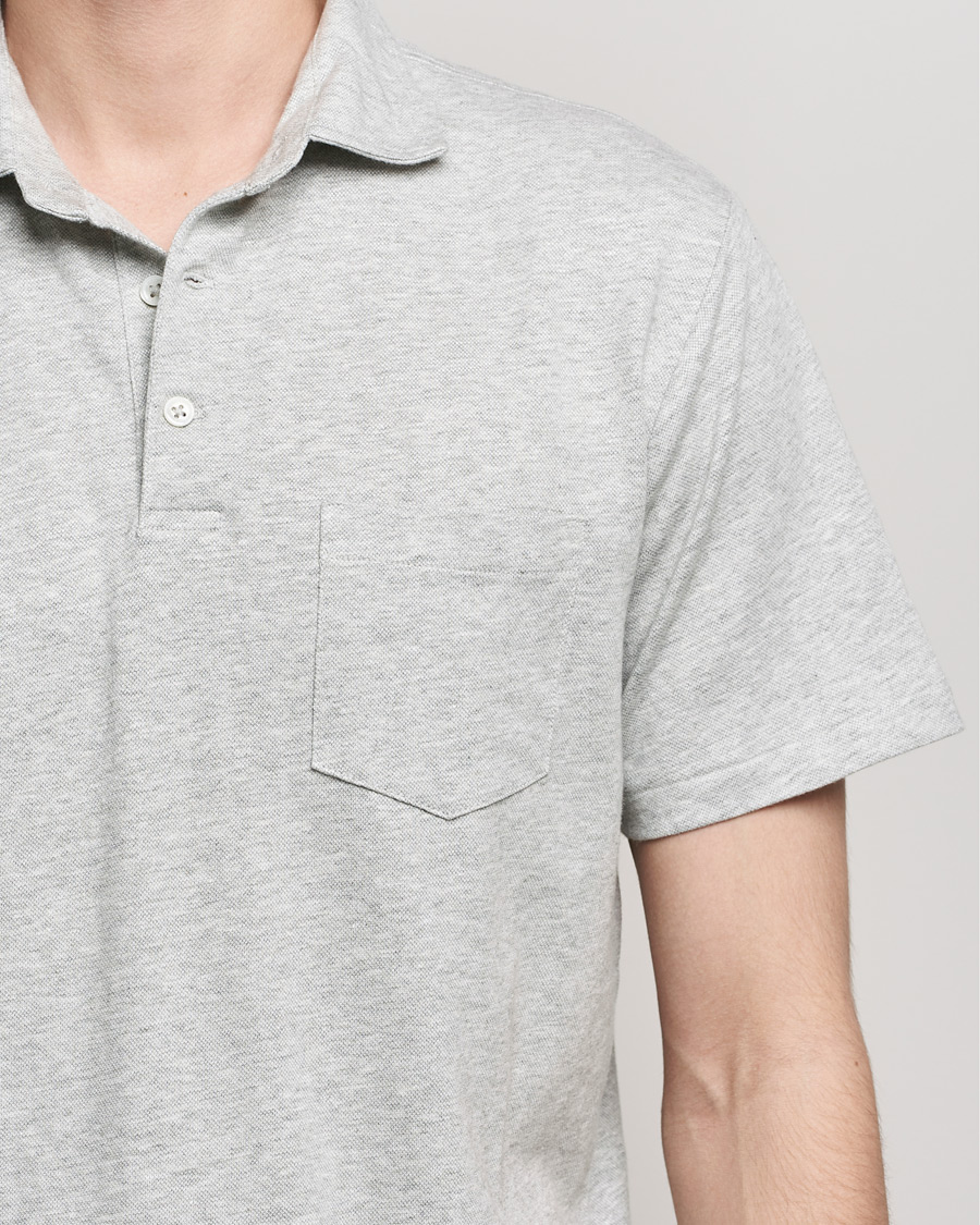 Herre | Polotrøjer | Polo Ralph Lauren | Custom Slim Fit Cotton/Linen Polo Andover Heather