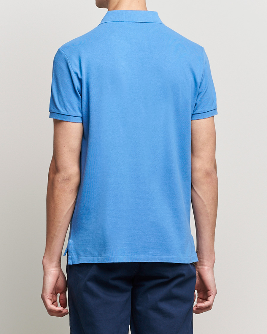 Herre | Polotrøjer | Polo Ralph Lauren | Custom Slim Fit Polo Retreat Blue