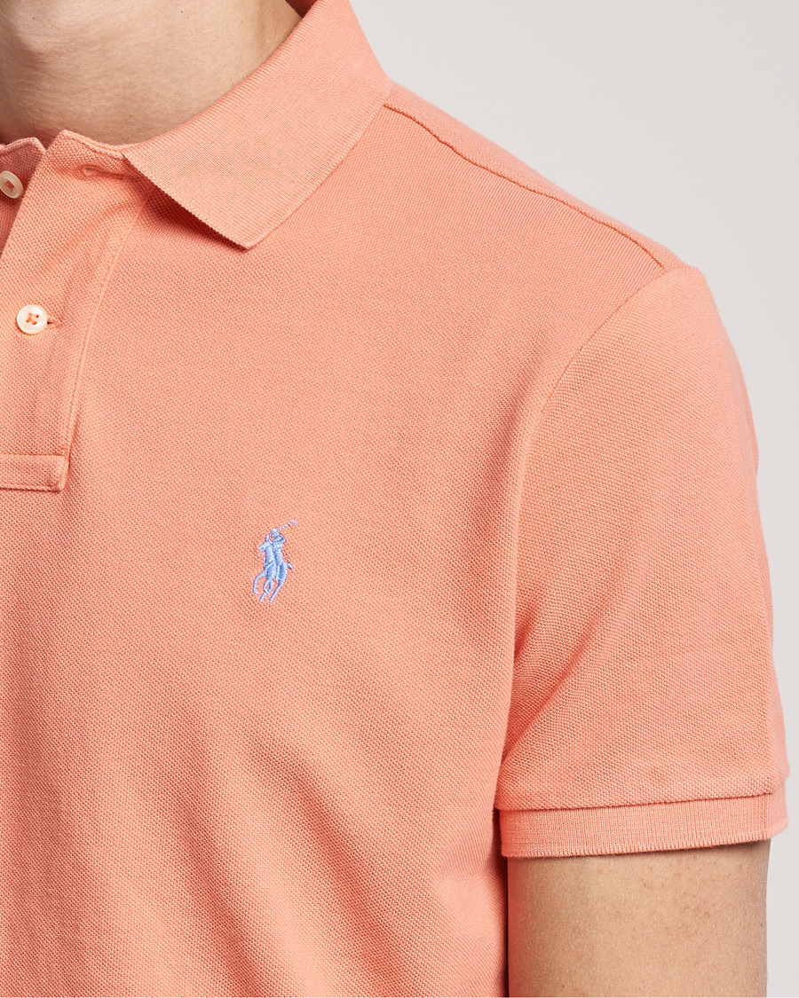 Herre | Polotrøjer | Polo Ralph Lauren | Custom Slim Fit Polo Deep Mango