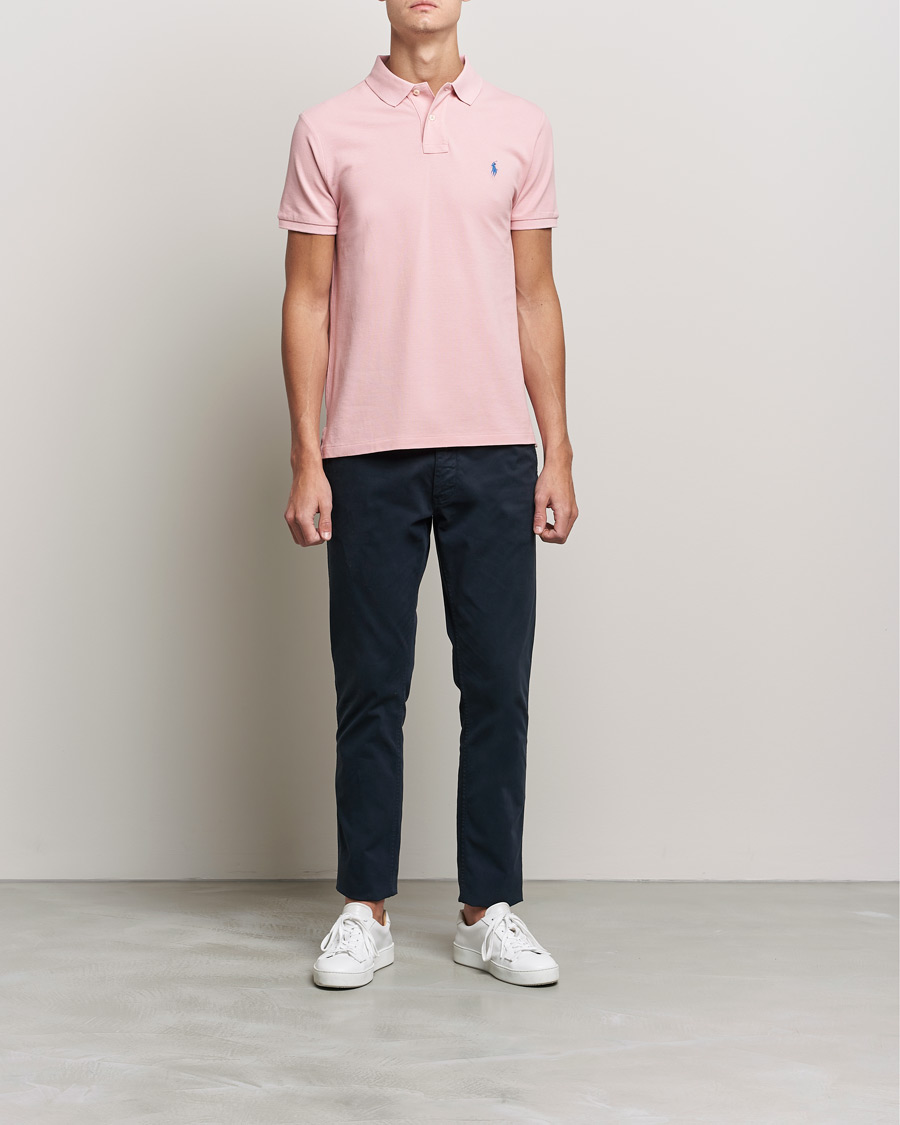 Herre | Polotrøjer | Polo Ralph Lauren | Custom Slim Fit Polo Adirondack Rose