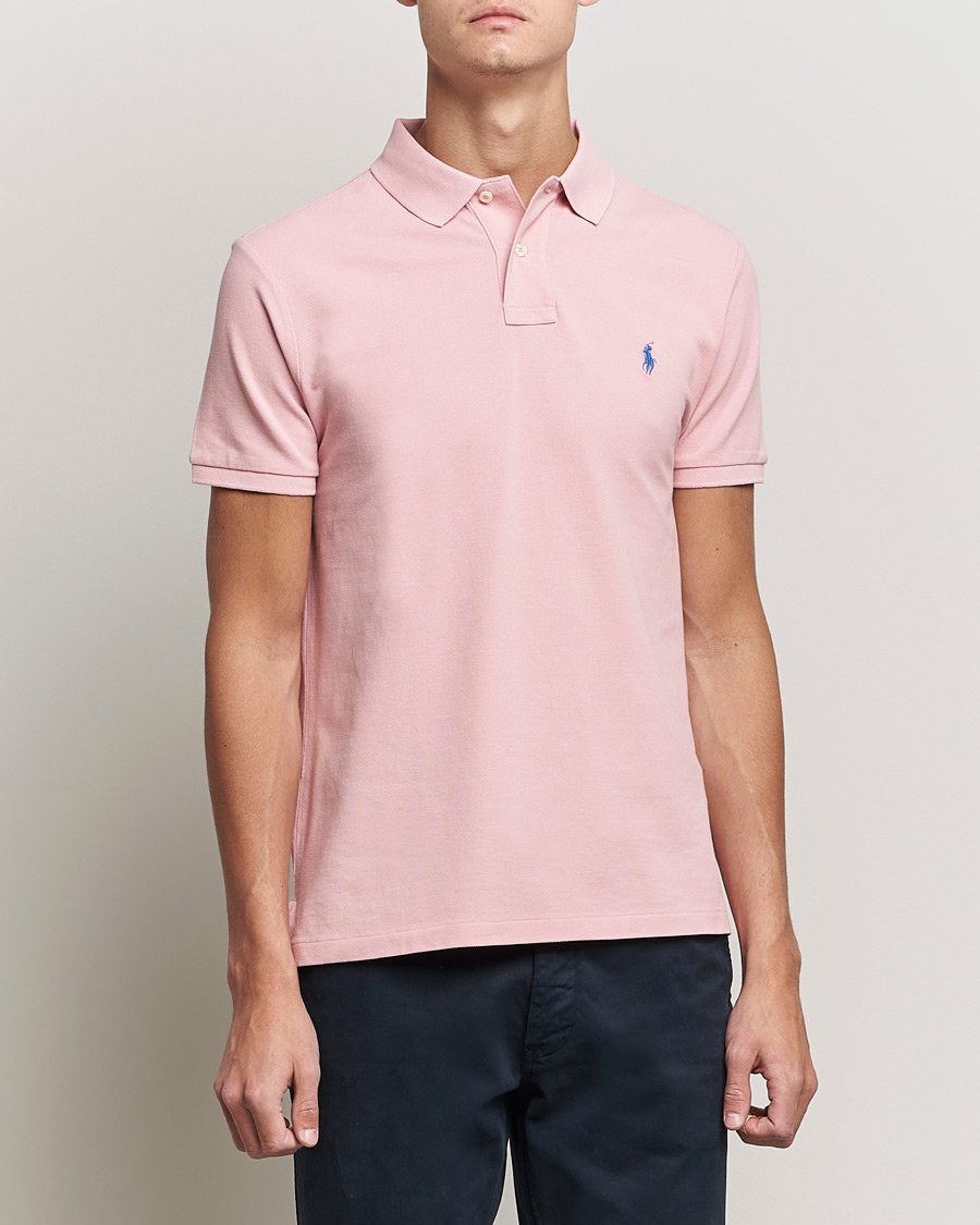 Herre | Polotrøjer | Polo Ralph Lauren | Custom Slim Fit Polo Adirondack Rose