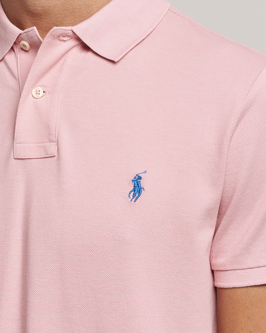 Herre | Polotrøjer | Polo Ralph Lauren | Custom Slim Fit Polo Adirondack Rose