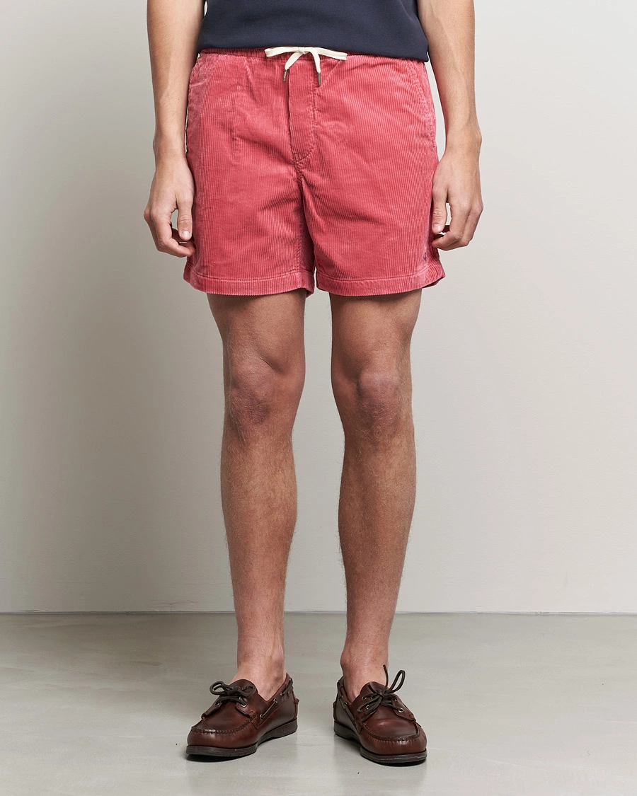Herre | Shorts | Polo Ralph Lauren | Prepster Corduroy Drawstring Shorts Adirondack Berry