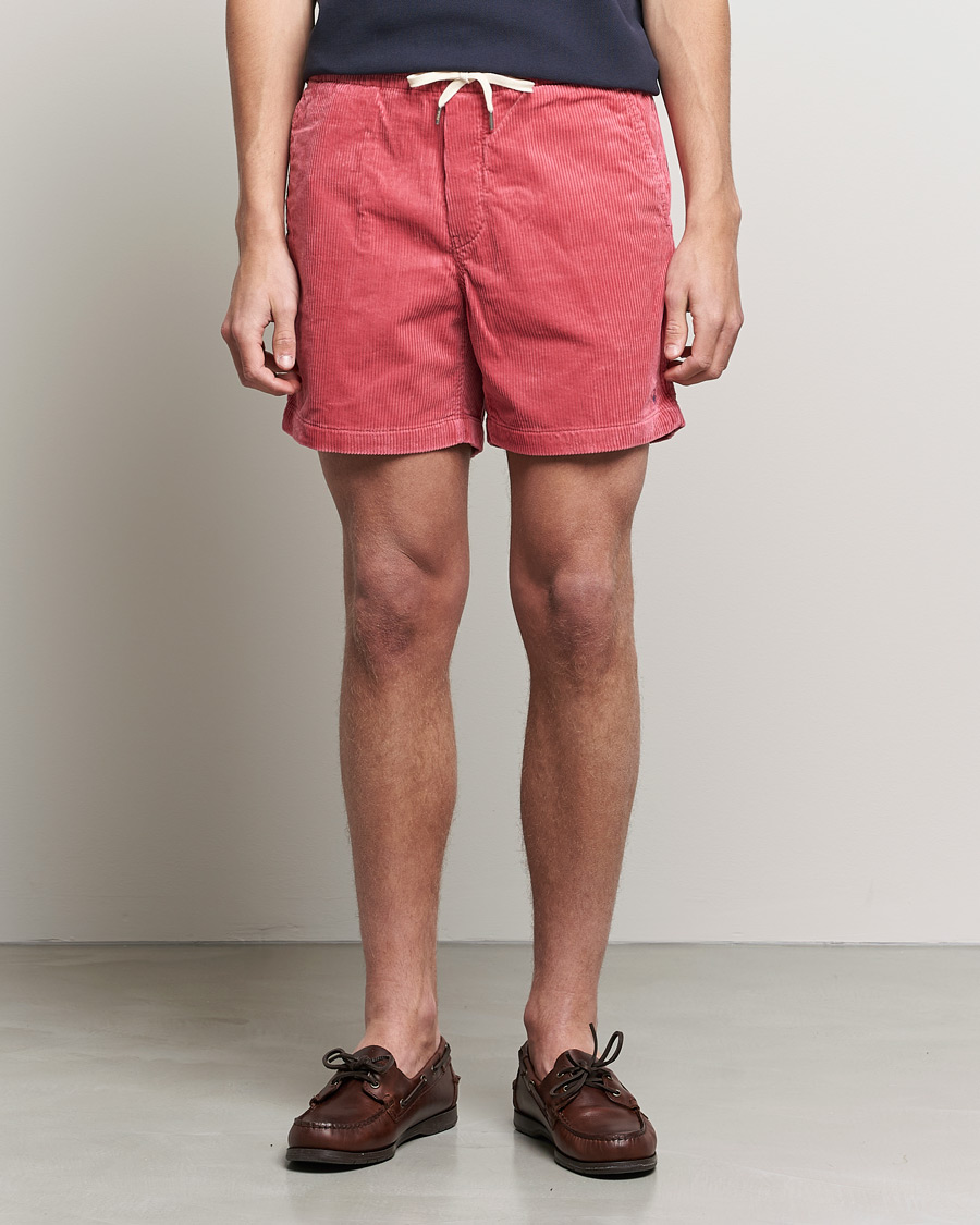 Herre | Afdelinger | Polo Ralph Lauren | Prepster Corduroy Drawstring Shorts Adirondack Berry