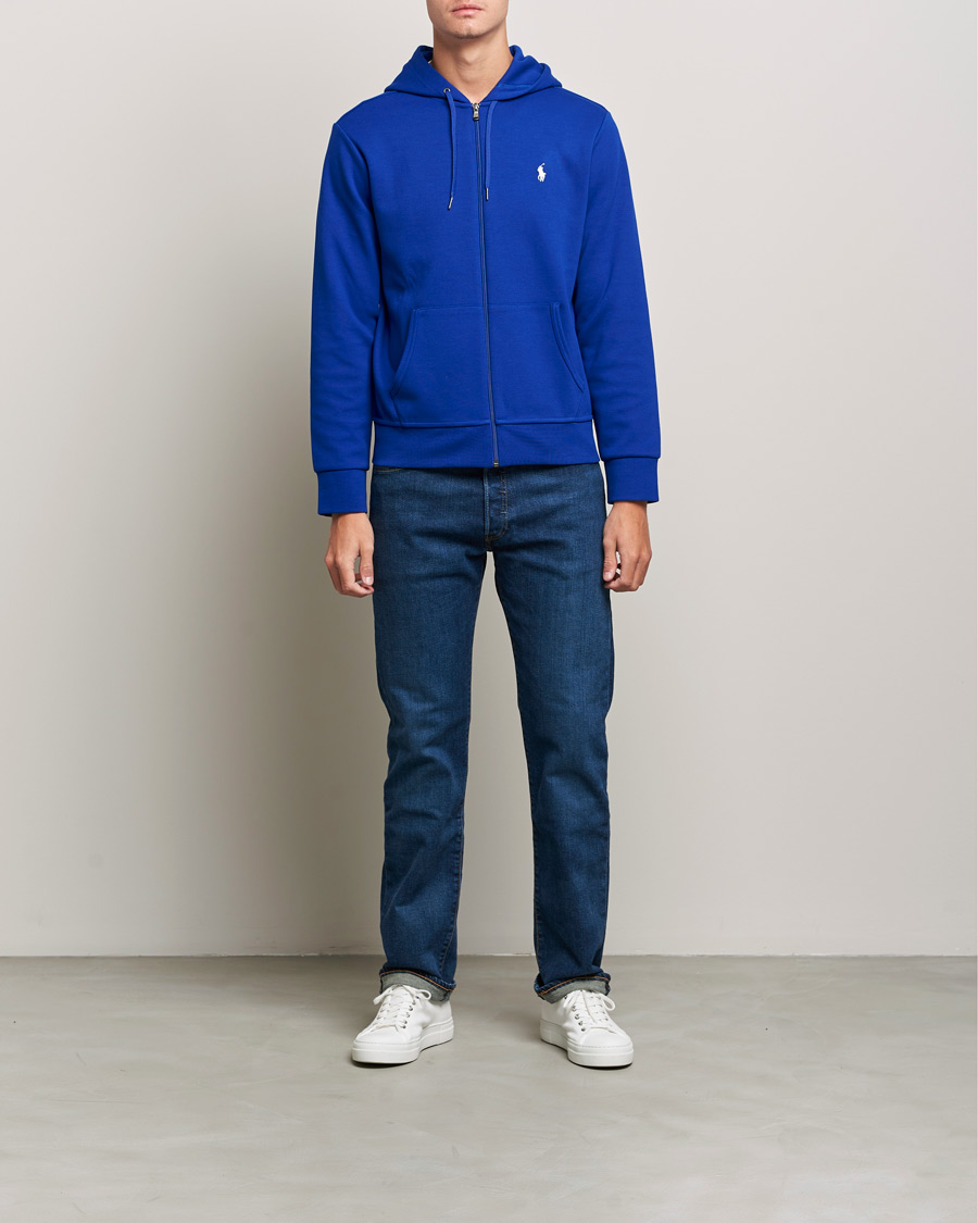 Herre | Trøjer | Polo Ralph Lauren | Tech Performance Full Zip Hoodie Heritage Royal