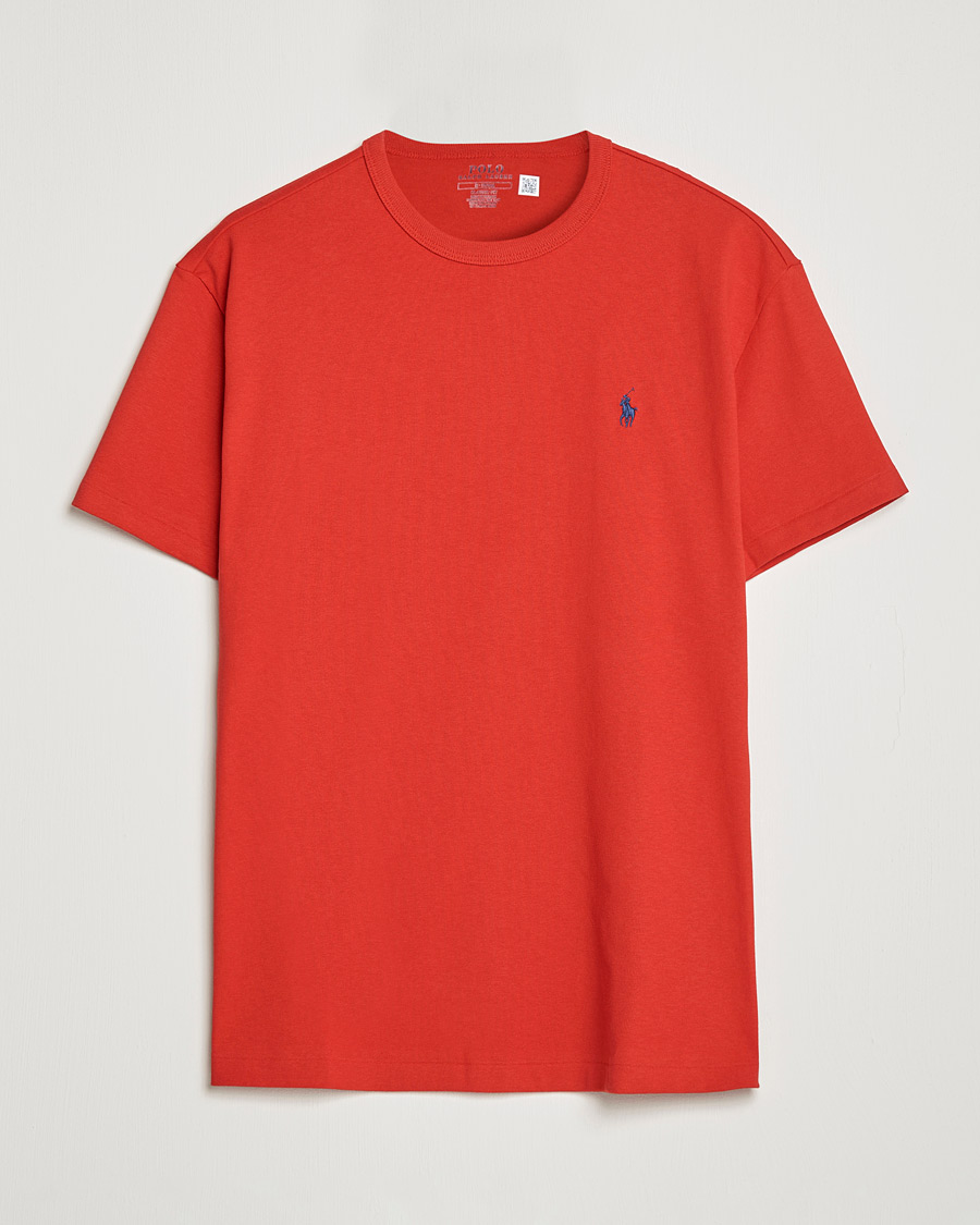 Herre | T-Shirts | Polo Ralph Lauren | Heavyweight Tee Red